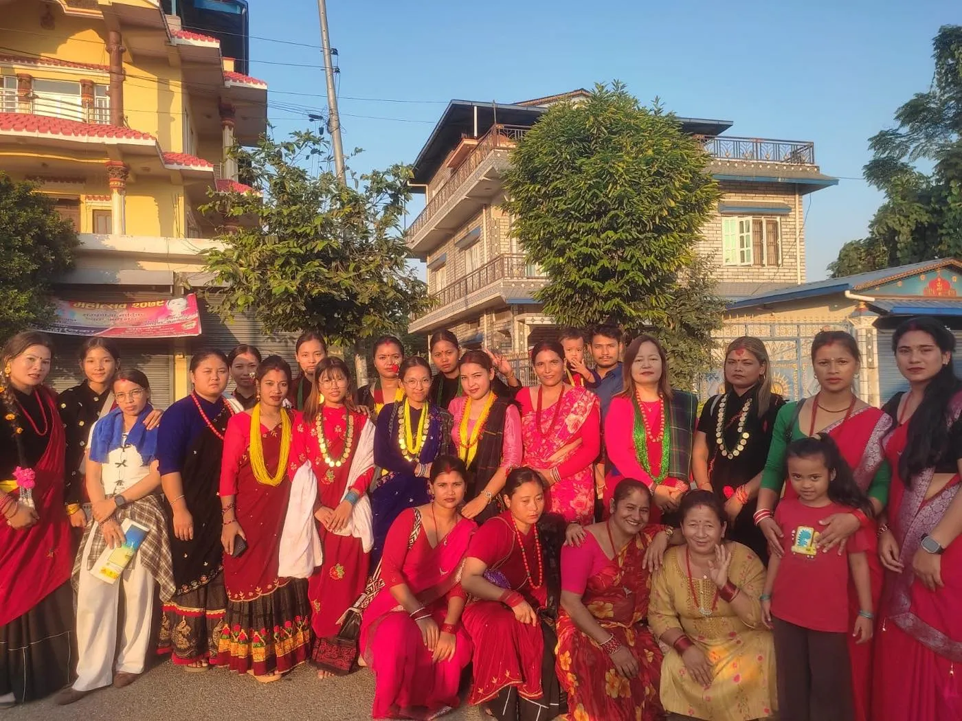 Festival day in Gaindakot